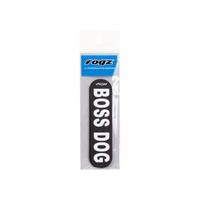 Rogz Personalised Pre-Made Boss Dog Pet Badge Easy-to-Fit - 2 Sizes image