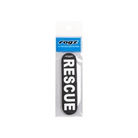 Rogz Personalised Pre-Made Rescue Dog Badge Easy-to-Fit - 2 Sizes image