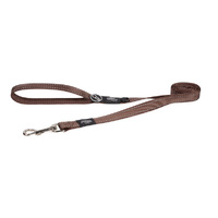 Rogz Utility Classic Reflective Durable Pet Dog Lead Brown - 2 Sizes image