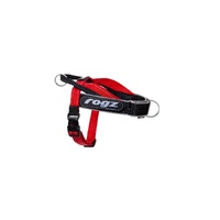 Rogz Utility LetzGo Personalised Fast-Fit Pet Dog Harness Red - 5 Sizes image