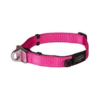 Rogz Utility Safety Reflective Pet Dog Collar Snag Safe Pink - 2 Sizes image