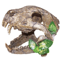 URS Ornament Skull Big Canines Reptile Enclosure Accesory Large  image