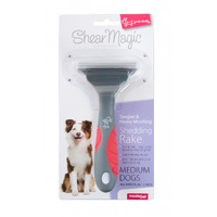 Shear Magic Shedding Rake for Medium Dogs of All Breeds & Coats image