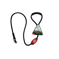 Sporn Non-Friction Heavy Duty Dog Leash Black Standard 1.2m image