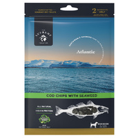 The Supreme Treat Co Cod Chips with Seaweed Natural Dog Treats 80g image