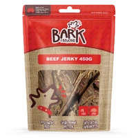 Bark & Beyond Beef Jerky Dog Chew Treat Preservative Free 450g image