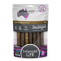 Balanced Life Gourmet Sausage Emu & Turkey w/ Pumpkin Dog Training Treat 7pk image