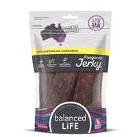 Balanced Life Air Dried Raw Kangaroo Jerky Dog Chew Treat 113g image