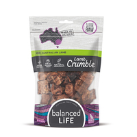 Balanced Life Air Dried Raw Lamb Crumble Dog Chew Treat 45g image