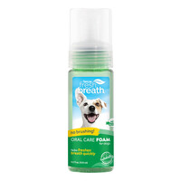 Tropiclean Fresh Breath Fresh Mint Foam Oral Care for Dogs 133ml image