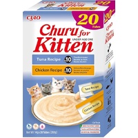 Inaba Churu Puree Kitten Tuna & Chicken Variety Pack 20 Pack image