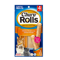 Inaba Churu Rolls Cat Treat Chicken Recipe 6 x 40g image