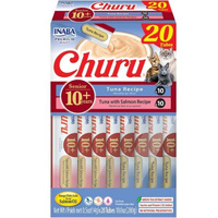 Inaba Churu Senior 10+ Years Grain-Free Tuna Variety Cat Treats 20 Pack image