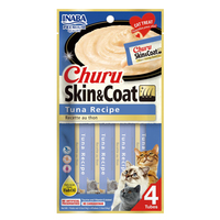 Inaba Churu Skin & Coat Cat Treat Tuna Recipe 6 x 56g image