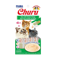 Inaba Churu Creamy Cat Treat Tuna w/ Chicken 6 x 56g image