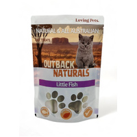 Loving Pets Outback Naturals Little Fish Natural Cat Treats 80g image