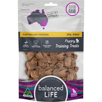 Balanced Life Air Dried Raw Puppy Training Treats Australian Chicken 250g image