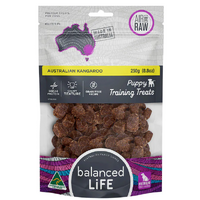 Balanced Life Air Dried Raw Puppy Training Treats Australian Kangaroo 250g image