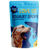 Doggylicious Love Us Yoghurt Drops Pet Dog Training Treats 250g image