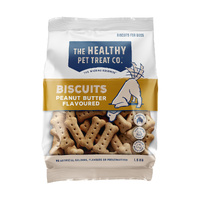 Healthy Pet Treat Co Biscuits Peanut Butter Flavoured Dog Treats 1.5kg image