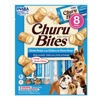 Inaba Churu Bites Dog Treat Chicken w/ Cheese 6 x 96g image