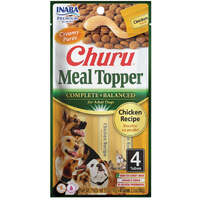 Inaba Adult Churu Complete & Balanced Dog Meal Topper Chicken Recipe 6 x 56g image