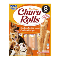 Inaba Churu Rolls Dog Treat Chicken Recipe 6 x 96g image