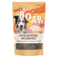 Loving Pets Dont Boar Me Australian Natural Wild Boar Bites Dog Treats 150g image