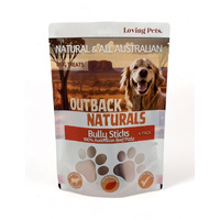 Loving Pets Outback Naturals Bully Sticks Natural Dog Treats 4 Pack image