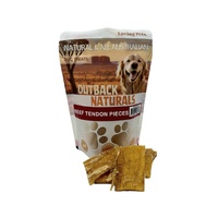 Loving Pets Outback Naturals Beef Tendon Pieces Dog Treats 150g image