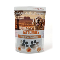 Loving Pets Outback Naturals Roo Knee Tendons Dog Training Treats 150g image