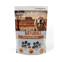 Loving Pets Outback Naturals Roo Tail Pieces Natural Dog Treats 3 Pack image