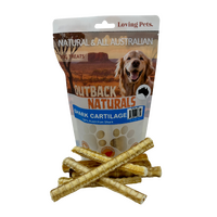 Loving Pets Outback Naturals Shark Cartilage Natural Dog Treats 100g image