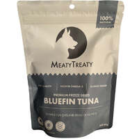 Meaty Treaty Premium Freeze Dried Cats & Dogs Treat Bluefin Tuna 80g image