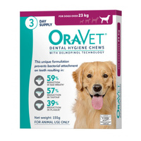 Oravet Dental Hygiene Chews Plaque & Tartar Control for Large Dogs Over 23kg 3pk image