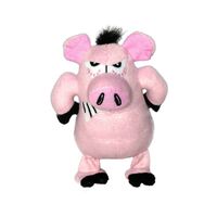 Tuffy Mighty Toy Jr Angry Animals Pig Dog Squeaker Toy image