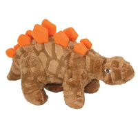 Tuffy Mighty Toy Dinosaur Jr Stegosaurus Dog Squeaker Toy image