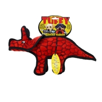 Tuffy Dinosaurs Jr Triceratops Interactive Play Dog Squeaker Toy image