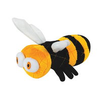 Tuffy Mighty Toy Bug Series Jr Bitzy BumbleBee Dog Squeaker Toy image