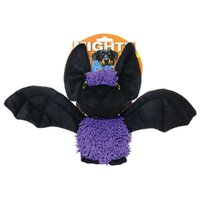 Tuffy Mighty Toy Microfiber Ball Bat Dog Toy Purple Medium 28 x 30.5 x 10cm image