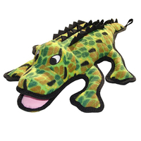 Tuffy Sea Creatures Gary Gator Plush Dog Squeaker Toy image