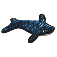 Tuffy Sea Creatures Wesley Whale Plush Dog Squeaker Toy image