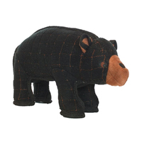 Tuffy Zoo Animal Series Jr Bear Interactive Play Dog Squeaker Toy image