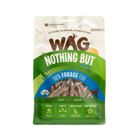 WAG Nothing But Forage Fish Natural Pet Dog Tasty Treats 200g image