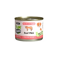 Yumguard All Life Stages Immune Boost Wet Dog Food Beef Pate 12 x 170g image