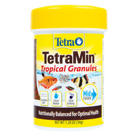Tetra TetraMin Tropical Granules Balanced Nutrition Fish Food 34g image