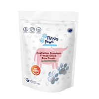 Freezy Paws Freeze Dried Beef Hearts Dog & Cat Treats 100g image