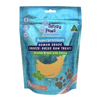 Freezy Paws Freeze-Dried Raw Treats Chicken w/ Catnip for Dogs & Cats 80g image