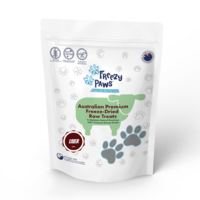 Freezy Paws Freeze Dried Lamb Liver Dog & Cat Raw Treats 100g image