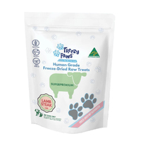 Freezy Paws Freeze Dried Raw Treats Lamb Steak for Dogs & Cats 70g image